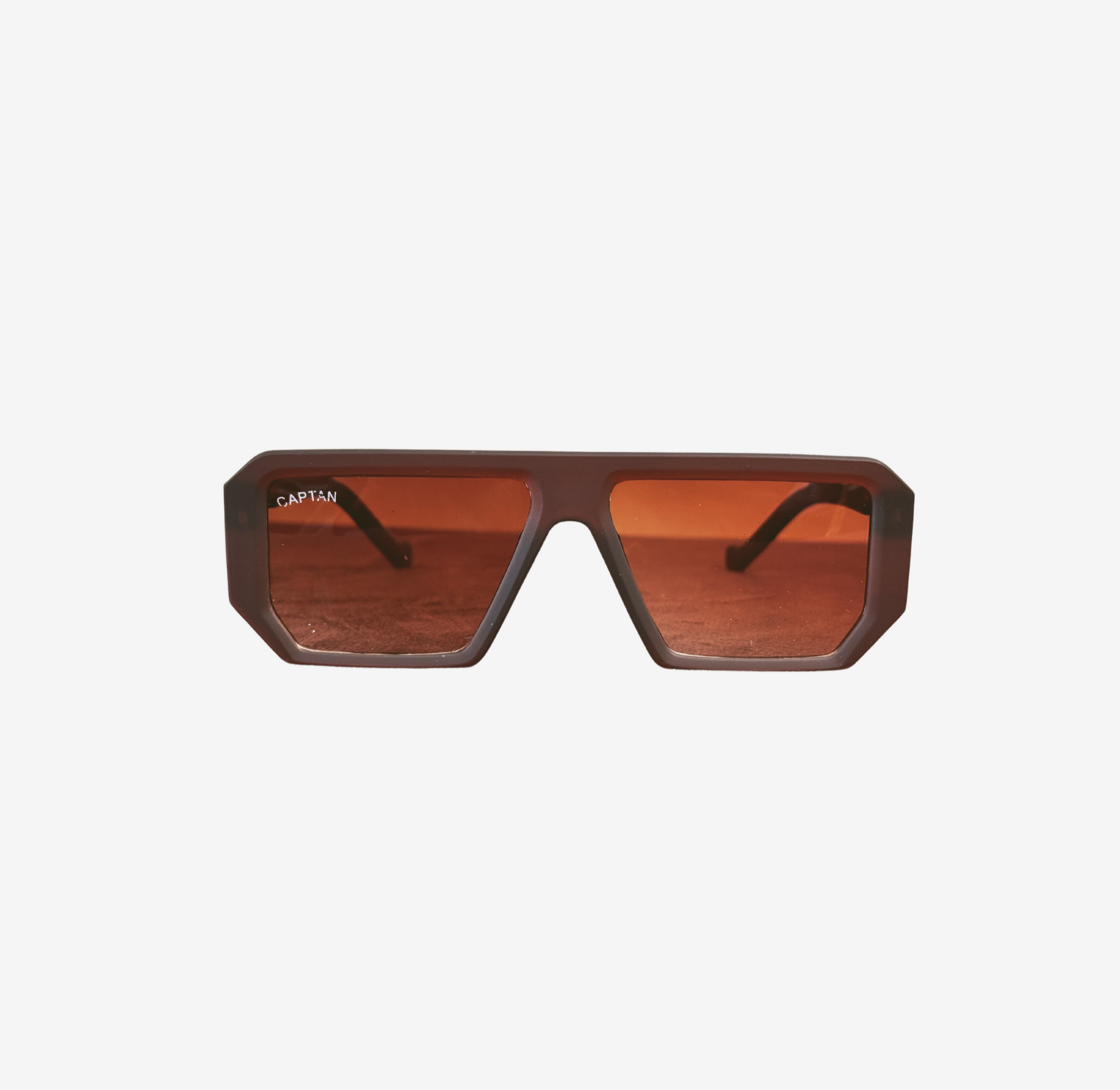 brown glasses